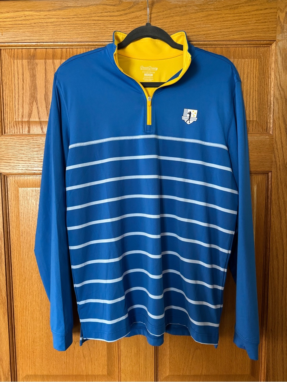Good Good Golf performance quarter zip pullover